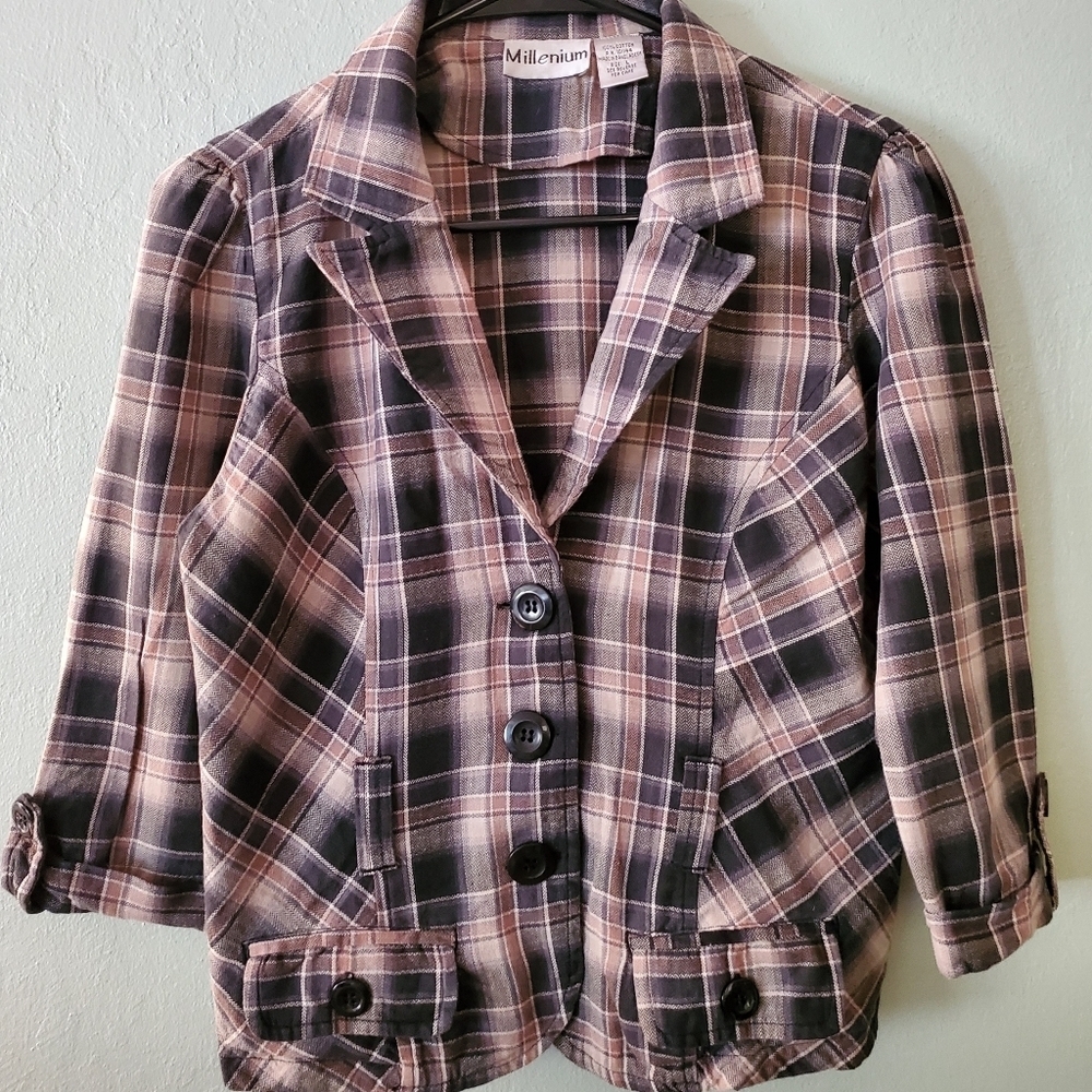 Cropped Fall Blazer